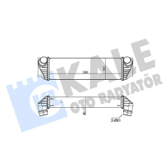 TURBO RADYATORU BMW B47 N47 N57 F10 F11 F12 F01 F02 F03 F04
