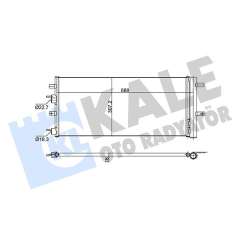 KLIMA RADYATORU KONDANSER MONDEO 14 1.0-1.5 ECOBOOST 1.5 TDCI 2.0 TDCI