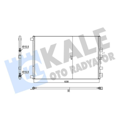 KONDENSER MEGANE II-SCENIC II-GRAND SCENIC II 1.9-2.0DCİ 02