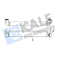 TURBO RADYATÖRÜ INTERCOOLER POLO 09 A1 11-15 IBIZA IV-FABIA II