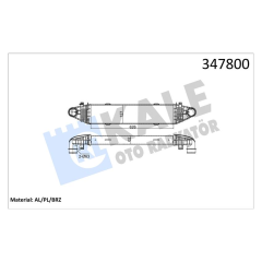 TURBOSARJ RADYATORU MERCEDES C-CLASS W204 S204