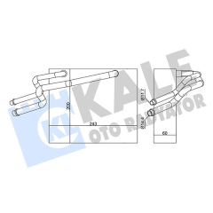 EVAPORATOR KUBISTAR-RENAULT CLIO-KANGOO