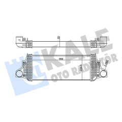 TURBOSARJ RADYATORU MERCEDES X164 W164 W251