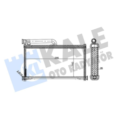 KALORİFER AL/PL/BRZ A6 2.0-2.7 TDI 04
