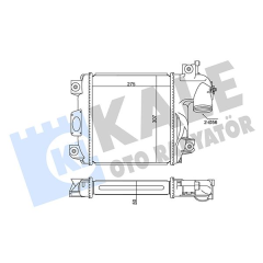 İNTERCOOLER AL/PL/BRZ HILUX VII