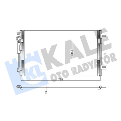 KONDENSER VOYAGER IV 2.8 CRDI 04