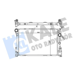 MOTOR SU RADYATORU MERCEDES W204 S204 C204 C218 W212 C207 R172
