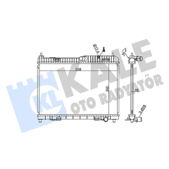 MOTOR SU RADYATORU FIESTA 1.25 16V 1.4 16V 08 B MAX 1.4 16V 12 350 558 18