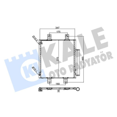 KONDENSER AL/AL TOYOTA PASSO-DAIHATSU SIRION-SUBARU JUSTY IV