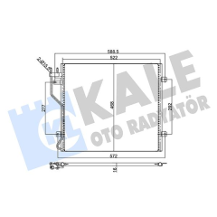 KONDENSER AL/AL JEEP CHEROKEE