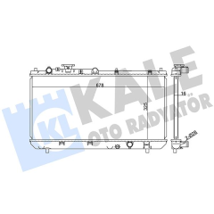 RADYATÖR MAZDA 323 F VI AL-PL-BRZ 325X678X22