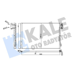 KLIMA RADYATORU N43 N45 N46 N51 N52 N53 M3 E81 E82 E87 E88 E90 E91 E92 E93 E84 E89