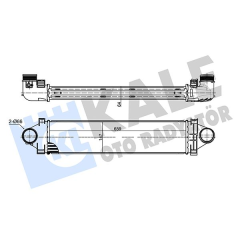 TURBO RADYATORU 224DT DW12BTED4 FREELANDER 2 L359 06 14
