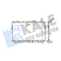 RADYATÖR CHEVROLET REZZO AL/PL/BRZ 370x698x16