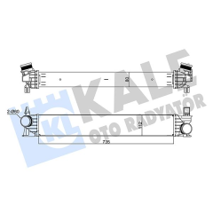 TURBO RADYATÖRÜ INTERCOOLER BOXER III-JUMPER III 2.2-3.0HDI 12 DUCATO III 2.3-3.0JTD 11 Euro5