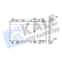 RADYATÖR CRV I AL/PL/BRZ 350x668x22