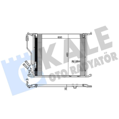 KLIMA RADYATORU MERCEDES W220 C215 R230