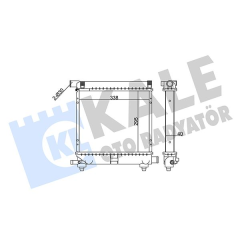 MOTOR SU RADYATORU MERCEDES W201 W124 S124 KLIMASIZ / MANUEL SANZIMAN