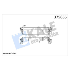 TURBO RADYATORU BMW N54 N55 F10 F11 F01 F07