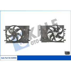 FAN MOTORU DAVLUMBAZLI OPEL CORSA D 06 GRANDE PUNTO 06 1.0-1.2-1.4 XE-XEP 130W-390mm KLİMASIZ ARAÇLAR