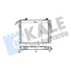 MOTOR SU RADYATORU MERCEDES W202 S202 C208 A208