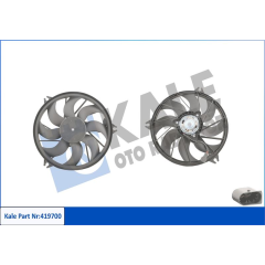 FAN MOTORU DAVLUMBAZLI P206 1.1-1.4-1.4-1.6-2.0 16V-1.6HDI-2.0HDI 98 160W-380mm