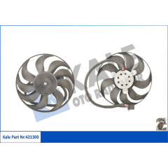 FAN MOTORU PERVANELİ AUDI A3-TT-SEAT CORDOBA-IBIZA IV-V-LEON-TOLEDO II-SKODA FABIA 220-60W-290mm DAVLUMBAZ YOK