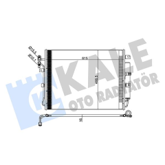 KLIMA RADYATORU 276DT DISCOVERY 3 L319 04 09 DISCOVERY 4 L319 09 18