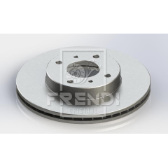 ÖN FREN AYNASI NISSAN ALMERA 00 02 PRIMERA 96 02 2.0ie 16V 280x7.7x 4 DELİK HAVALI