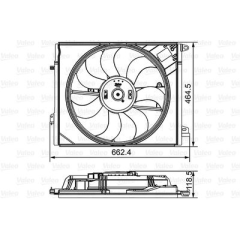 FAN MOTORU RENAULT MEGANE IV 16 TALISMAN 16 1.2TCe 1.3TCe 1.5dCi 1.6dCi