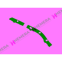 BRAKET TAMPON ARKA SOL HYUNDAI ACCENT BLUE 2011-2014
