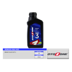 HİDROLİK FREN YAĞI DOT-3 500 ML