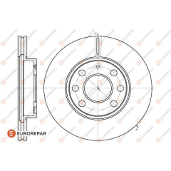 ÖN FREN AYNASI CORSA C 1.0-1.2 16V 01 11 ABS Lİ 240x20x4DLxHAVALI