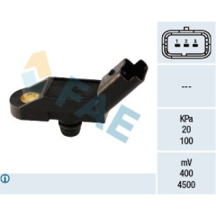 EMME MANİFOLD BASINÇ SENSÖRÜ P106-P206-P306-P307-P406-PARTNER-BERLINGO-C5-SAXO-XSARA-JUMPY 1.1-1.4-1.6-1.8-2.0