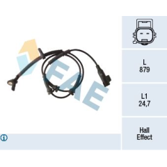 ABS SENSORU ON LAND ROVER FREELANDER 2 L359 06 14