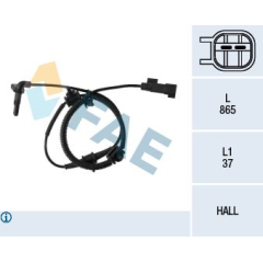 ABS TEKERLEK HIZ DEVİR SENSÖRÜ ÖN SAĞ-SOL ASTRA J-CRUZE 1.4-1.4 T-1.6-1.6 T 09