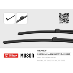 SİLECEK SÜPÜRGESİ 650/550MM MUZ TİPİ SCENIC II 05/03