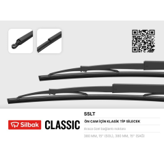 SİLECEK SÜPÜRGESİ KOLLU 385MM SLX ÖN