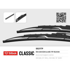 SİLECEK SÜPÜRGESİ 450MM GECMELI 50NC-35NC-IVECO 9MM-BEDFORD TK SERİSİ 3TON-6TON