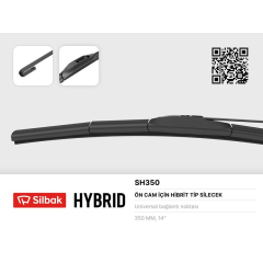 SİLECEK SÜPÜRGESİ HYBRID TİPİ 350mm ÜNİVERSAL