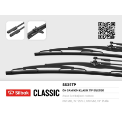 SİLECEK SÜPÜRGESİ 600MM IKARUS OTOBÜS-MAGIRUS-DEUTZ YMMERCEDES BENZ L310. 0310 80