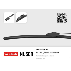SİLECEK SÜPÜRGESİ 380mm MUZ TİPİ ÜNİVERSAL