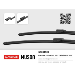 SİLECEK SÜPÜRGESİ 600 400 CADDY SB 09/20 FORD TOURNEO CONNECT 02-22