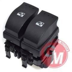 CAM AÇMA/KAPAMA ÇİFTLİ-SİYAH RENAULT MEGANE II-TRAFFIC II ÇİFTLİ 10 FİŞLİ