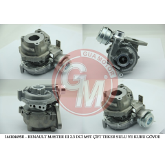 TURBO ŞARJ RENAULT MASTER III 2.3 DCİ M9T ÇİFT TEKER 125-145-150BG OPEL 2.3CDTI NİSSAN 2.3DCI