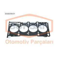 SİLİNDİR KAPAK CONTASI 0.82mm ASTRA H-ASTRA J-CORSA C-D-E MERIVA A-B AVEO-LINEA-PUNTO-FIORINO-EGEA DOBLO-NEMO-BIPPER 1.3 CDTI MTJ-DTH-DT-DTE-DTJ-DTN-DTR-JTD-HDI-FHZ 1 ÇENTİK -55278855