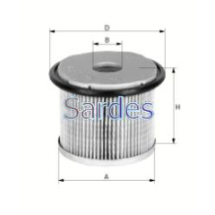 YAKIT FİLTRESİ CLIO II-KNG-LGN I-MGN I-SCENIC I-II -TRAFIC 1.9DTİ