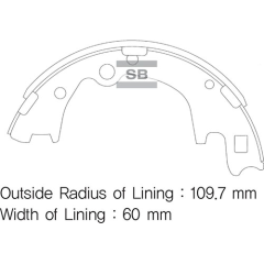 ARKA KAMPANA PABUÇ BALATA HYUNDAI H-1 2.5L D4CB LİBERO kamyonet 01