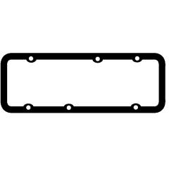 ÜST KAPAK CONTA STD. KAUÇ-MAN. 4MM M124/M131