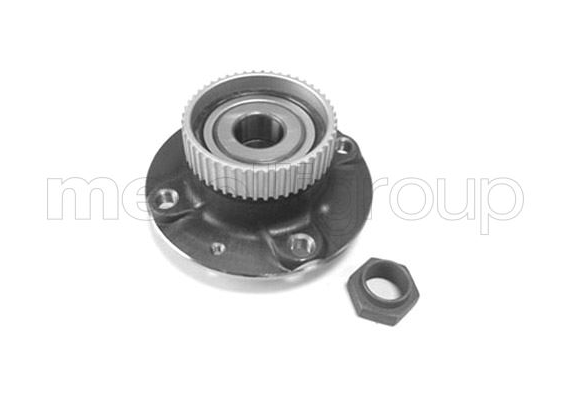 ARKA TEKER PORYASI KOMPLE ABS Lİ PEUGEOT P206 00 4 BİJON